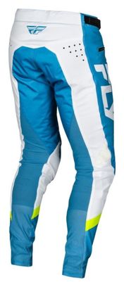 Pantalón Fly Racing Rayce Azul/Blanco/Verde Niño