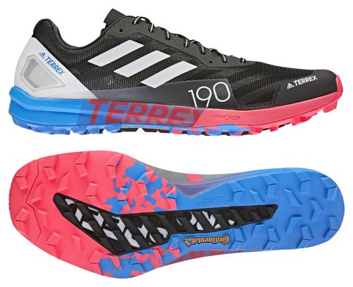 Zapatillas Adidas Terrex Speed Pro Trail negro azul rojo