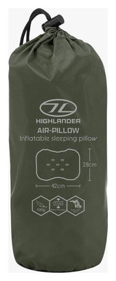Oreiller Gonflable Highlander Nap Pak Vert