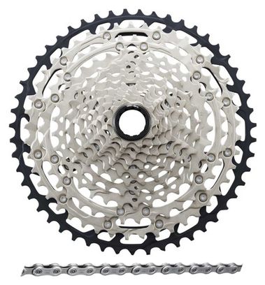 Shimano SLX CS-M7100-12 Speed 10/51 Cassette Pack + Shimano SLX M7100 12V Chain + QuickLink 126 Links