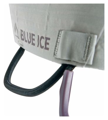 Bergsteigerklettergurt Blue Ice Halo Grau