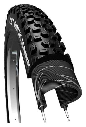 Pneu Cst Rock Hawk 27.5´´ Tubeless Foldable Foldable VTT  Noir 27.5´´ / 2.40
