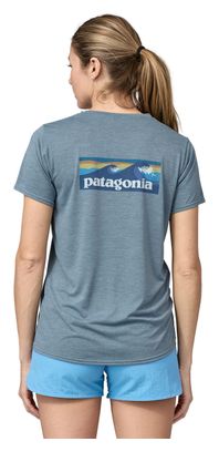 Camiseta de mujer Patagonia Capilene Cool Daily Graphic Gris