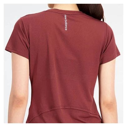 Camiseta de manga corta para mujer New Balance <p>Accelerate</p>Rosa