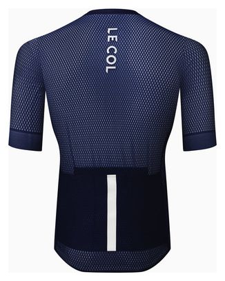Men's Le Col Pro Air Blue Short-Sleeve Jersey