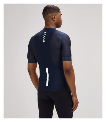 Men's Le Col Pro Air Blue Short-Sleeve Jersey