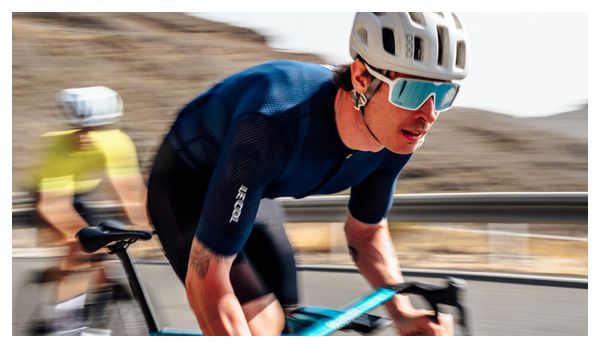 Men's Le Col Pro Air Blue Short-Sleeve Jersey