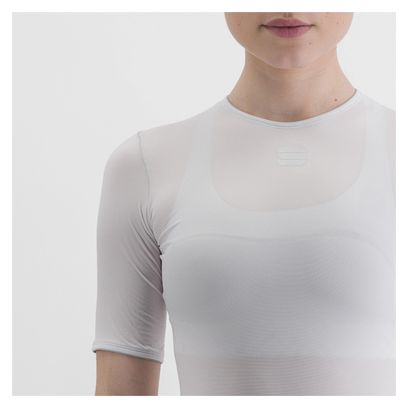 Baselayer Manches Courtes Femme Sportful Midweight Blanc