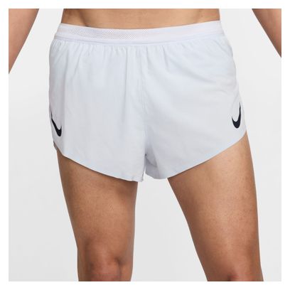 Short splité Nike AeroSwift 2in Bleu Homme