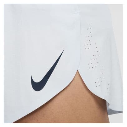 Short splité Nike AeroSwift 2in Bleu Homme