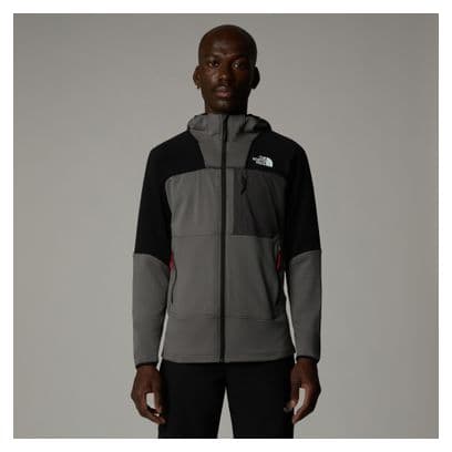 The North Face Stormgap Powergrid Hooded Fleec Grey