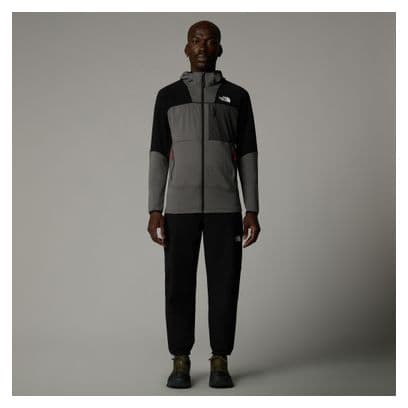 The North Face Stormgap Powergrid Hooded Fleec Grey