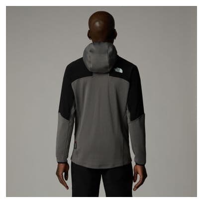 The North Face Stormgap Powergrid Grey Hooded Fleece