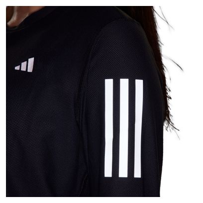 adidas Own The Run Black Women's long sleeve jersey