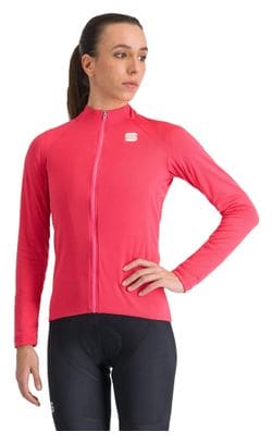 Sportful Matchy Thermal Pink Women's Long Sleeve Jersey