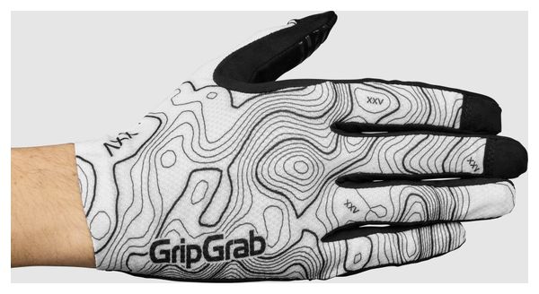 GripGrab Rebel Summer Long Gloves White