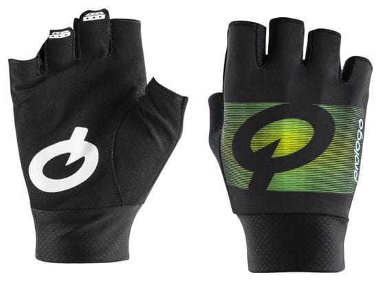 Pair of Prologo CPC Gloves Black / Green