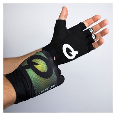 Prologo Faded Short Fingers Gloves Green Black