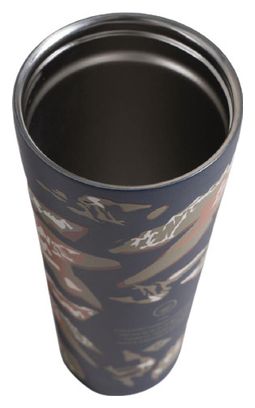 United By Blue Lakeside Camo Water Bottle 24 OZ / 650 ML Blue