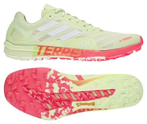 Zapatillas Adidas Terrex Speed Pro Trail amarillo rojo