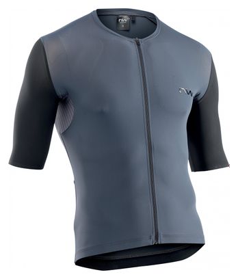 Maillot Manches Courtes Northwave Extreme Gris/Noir