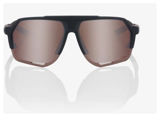 100% Norvik Soft Tact Cristal Black - Verspiegelte Gläser Silver Crimson Hiper