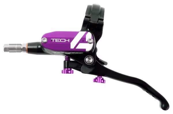 Hope Tech Left Lever Black and Purple
