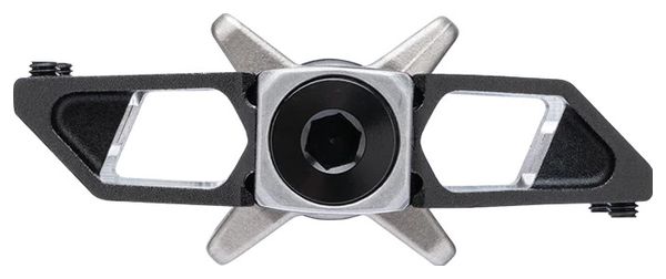 Coppia di pedali Crankbrothers Mallet Trail Black