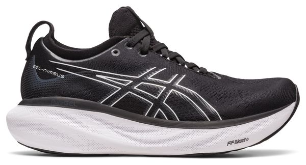 Asics Gel Nimbus 25 Black White Women's Running Shoes