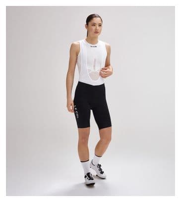 Unisex Unterhemd Ärmellos Kragen Mesh Pro Weiß