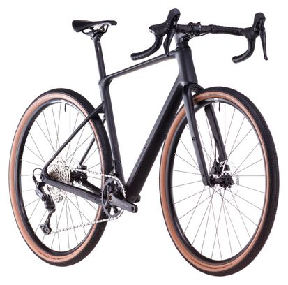 Cube Nuroad C:62 One Gravel Bike Shimano GRX 12S 700 mm Carbon Grau Schwarz 2025