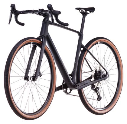 Cube Nuroad C:62 One Gravel Bike Shimano GRX 12S 700 mm Carbon Grau Schwarz 2025