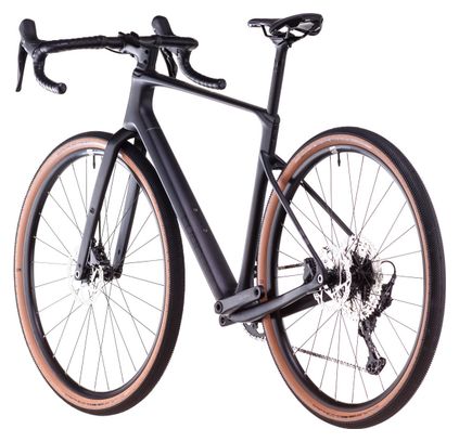 Cube Nuroad C:62 One Gravel Bike Shimano GRX 12S 700 mm Carbon Grau Schwarz 2025