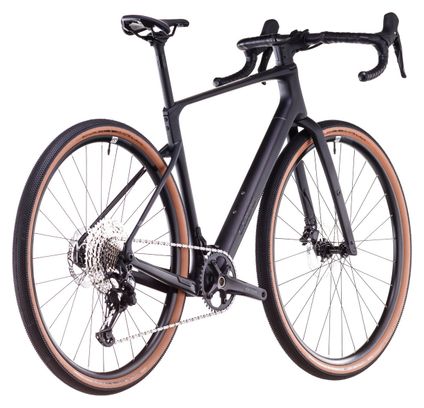 Cube Nuroad C:62 One Gravel Bike Shimano GRX 12S 700 mm Carbon Grau Schwarz 2025