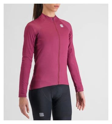 Sportful Matchy Thermal Violet Women's Long Sleeve Jersey