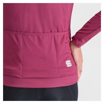 Sportful Matchy Thermal Violet Women's Long Sleeve Jersey