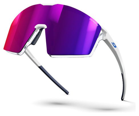 Julbo Edge Spectron HD 3 Weiß/Blau - Groupama-FDJ