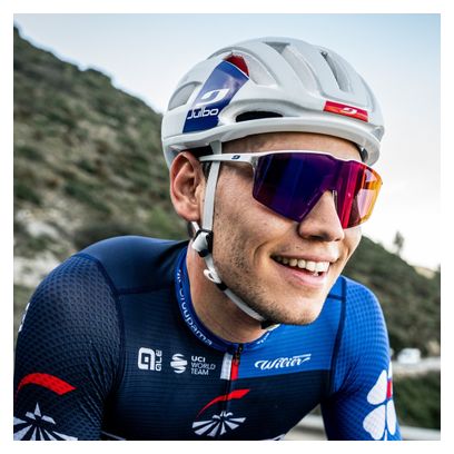 Julbo Edge Spectron HD 3 Weiß/Blau - Groupama-FDJ