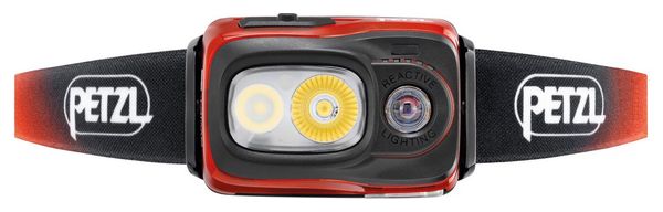 Lampe Frontale Petzl Swift RL 1100 Lumens Orange - Produit Reconditionné