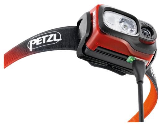 Lampe Frontale Petzl Swift RL 1100 Lumens Orange - Produit Reconditionné