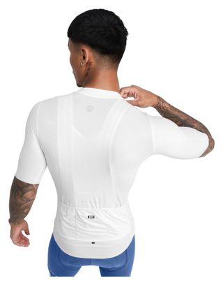 Maillot vélo ultraléger homme Cyclisme SRX Ardiden Blanc
