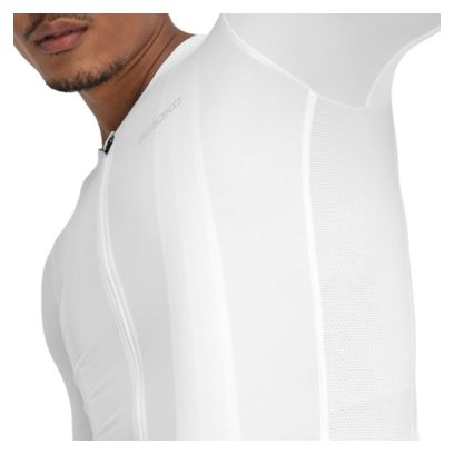 Maillot vélo ultraléger homme Cyclisme SRX Ardiden Blanc
