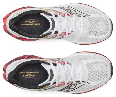 Chaussures Running Saucony Endorphin Speed 5 London Blanc/Rouge Homme