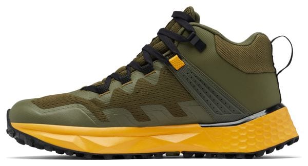 Columbia Facet 75 Mid Hiking Shoes Yellow