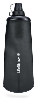 Lifestraw Collapsible Squeeze Bottle 1L Dark Grey