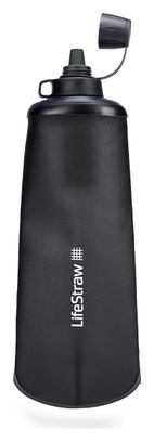 Lifestraw Collapsible Squeeze Bottle 1L Dark Grey