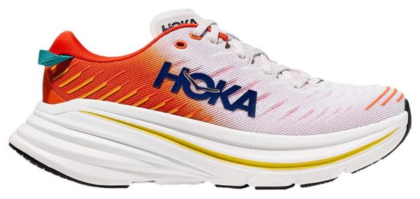 Chaussures de Running Hoka Bondi X Blanc Rouge