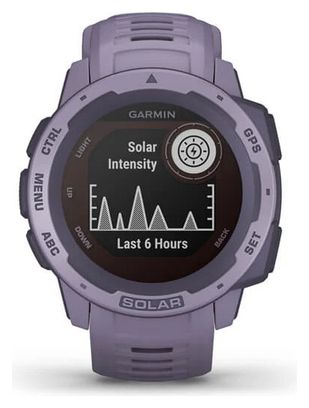 Garmin Instinct Solar GPS Reloj Orchid Purple