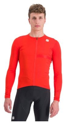 Sportful Matchy Red Long Sleeve Jersey