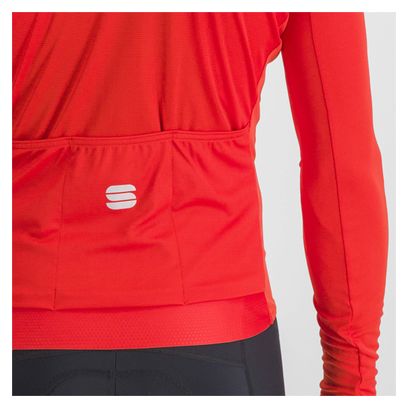 Maillot Manches Longues Sportful Matchy Rouge